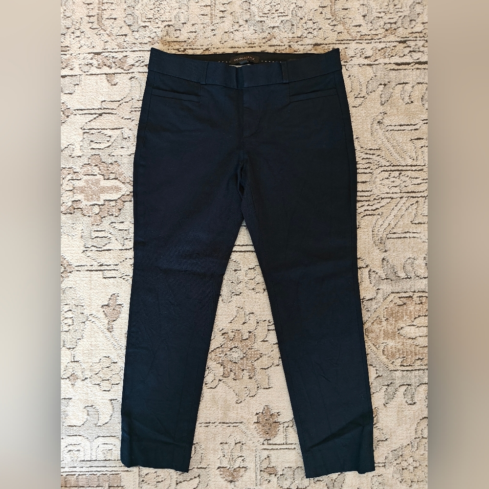 Navy Banana Republic Work Pants